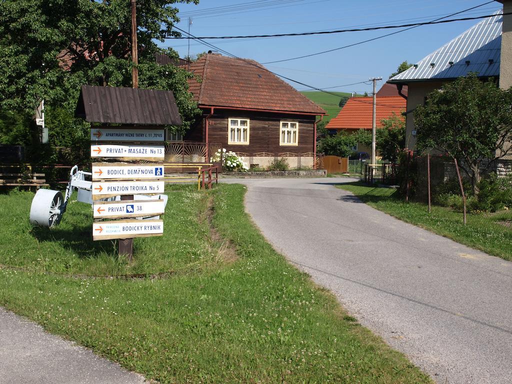 Vidiecky apartmán Kubo Pavčina Lehota Exterior foto